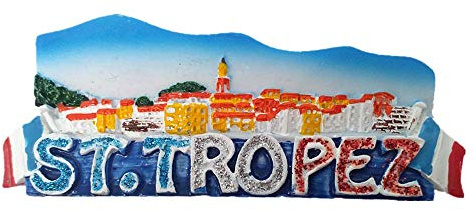 3D St. Tropez Frankreich Kühlschrankmagnet Reise Souvenir Geschenk Zuhause Küche Kühlschrank Dekoration Magnet Sticker Craft Collection