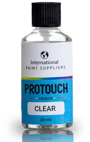 PROTOUCH Klarlack mit Pinsel für Autolack, Reparatur, Kratzer, Splitter, 30 ml
