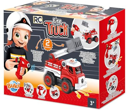 Buki - 9022 - RC brandbil, flerfärgad.