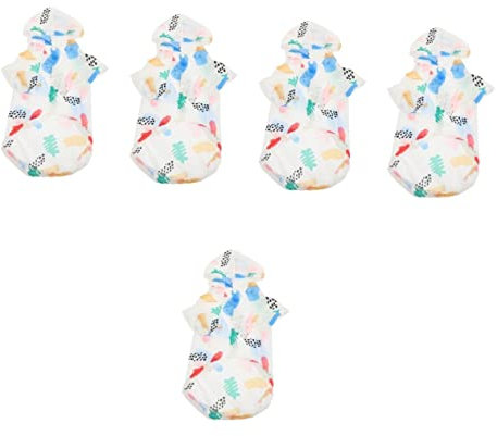 POPETPOP 5stücke Hunde-Sonnenschutzkleidung Mit Kapuze Atmungsaktives Sommer-Hoodie Für Hunde Für Alltag Und Und Wiederverwendbar