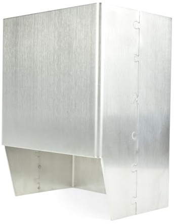 Grillrost.com Das Original Edelstahl Einsatz für Masterbuilt Kohleturm - Feuerbox Einsatz für Masterbuilt 560/800 / 900/1050 (extra hoch)