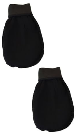 Amosfun 2st Bade-peeling-handschuhe Peelinghandschuh Körperpeeling Peeling-handschuh- Abgestorbener Hautentferner Für Den Körper Herren Handschuhe Fräulein Badekugel Selbstbräuner