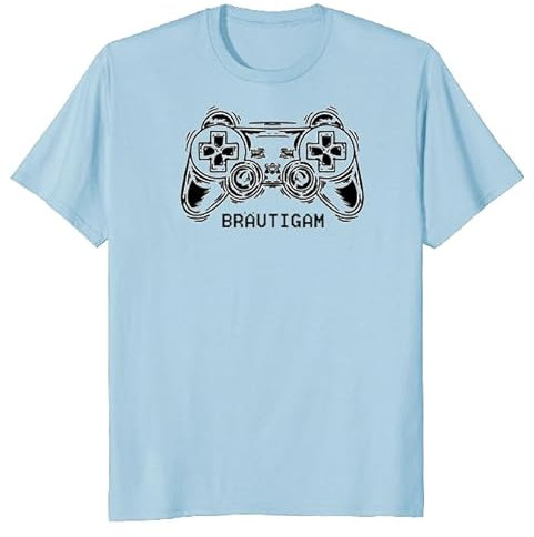 Personalisiertes Bügelbild Controller Junggesellenabschied für einen Besonderen Menschen in Ihrem Leben zum selber Aufbügeln mit Wunsch Namen Text Bräutigam Team Bräutigam Transfer Hochzeit