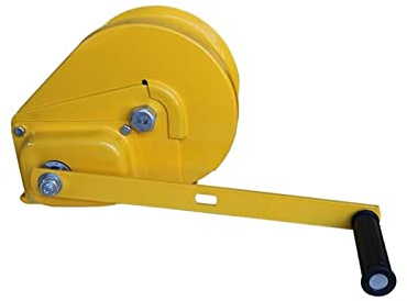 Herramienta de cabrestante de elevación de aire acondicionado, soporte de unidad exterior + cabrestante manual, equipo de desmontaje de mantenimiento YIJIAN (Color: 3ph auto+cabrestante de bloqueo de