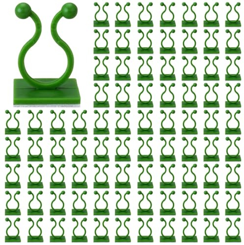 Pothos Clips muraux pour, Clips adhésifs sécurisés, Clips muraux extérieurs, Clips Autocollants pour Plan de Vigne, Clips muraux d'escalade, Clips de Vigne, faciles à Utiliser, Portables pour