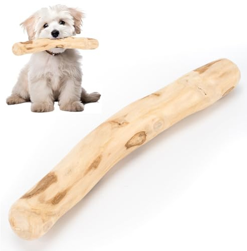 PVFZXS Kauspielzeug Welpe, Kaffeeholz für Hunde, Welpen Spielzeug, Kauholz für Welpen, Für Starke Kauer, Natürliches Hundespielzeug gegen Langeweile XS(16cm*2.3-2.7)