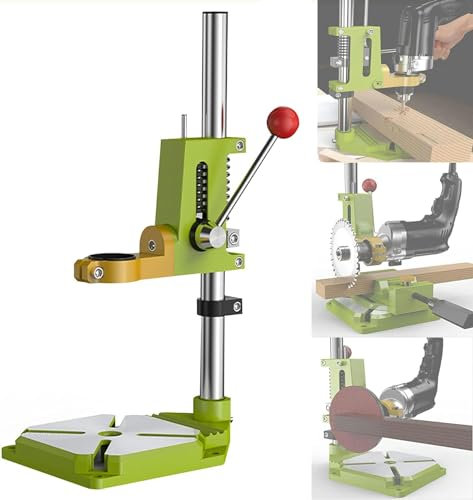 Soporte para Taladro de Banco, Soporte para Taladro de Mano, Mesa para Taladro de Banco, Soporte Ajustable para Mesa de Taladro de Banco, máquina Perforadora de Madera para Herramienta de re