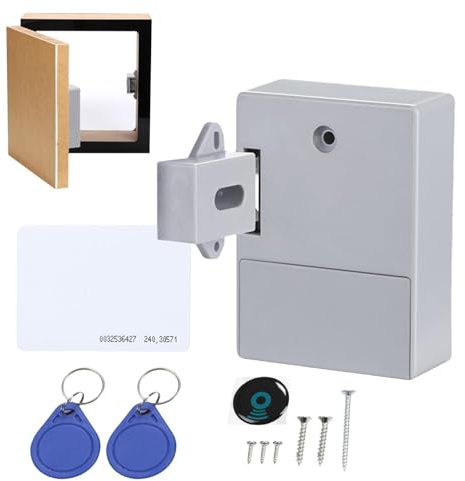 Electronic Cabinet Lock, Security Door Lock - Electronic Cabinet Lock Magnetic Drawer Lock | Intelligent Security Lock Without Drill Sic