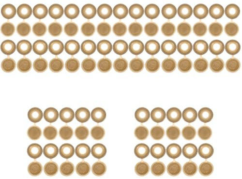 ULTECHNOVO 500stücke Schraubkappen Für Möbel Dekorative Abdeckungen Für Selbstschneidende Schrauben Schutz Und Verschönerung Langlebiges Pe-Material Für Möbel Und Wände