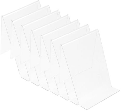 Holibanna Acrylständer Buchseitenhalter Ausstellungsständer Transparenter Schreibtisch-präsentationsständer Für Bücher Und Zeitschriften