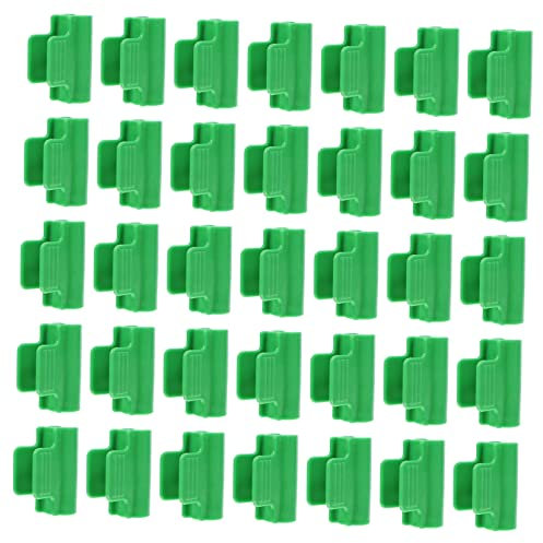 YOSADIER 40 pezzi Clip Fissaggio per Serra per Film e Rete Strumenti per Giardinaggio Accessori Pratici per Piante e Tunnel Resistente e