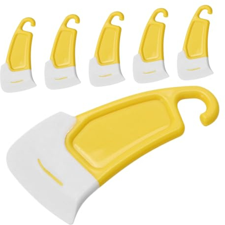 POPETPOP 6pièces Lot De Grattoirs Silicone Pour Nettoyage De Casseroles Spatules Souples Antiadhésives Résistantes à Haute Température Ustensiles Cuisine Confortables Pour Poêles Plats