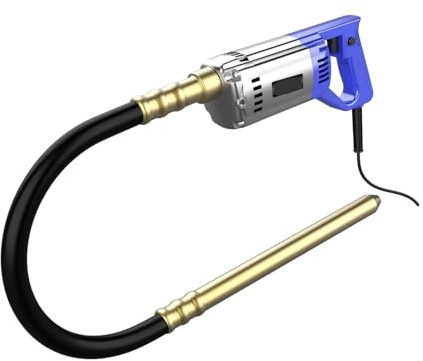 Motore vibrante, Vibratore for calcestruzzo monofase portatile - Piccolo vibratore for cemento for cantiere, kit di utensili a motore,per tavolo di agitazione della sabbia(3000Wa 35 1)
