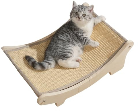 Cama Rascador Gatos Protector De Muebles, Cojín Tumbona De Sisal Para Uñas | Cama Tabla Rascar Gatos Protector de Muebles para Arañador de