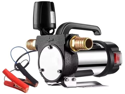 Bombasifón de combustible y gasolina Bomba de aceite eléctrica 12V/24V/220V bomba transferencia combustible cisterna automática para queroseno diésel 990W(990W 24V)