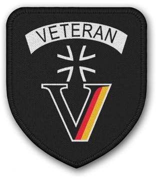 Patch Veteran Bundeswehr Uniform Reservist Kameradschaft Dienstzeit #31153