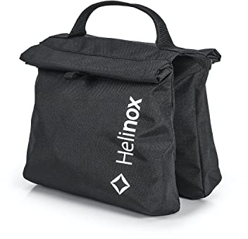 Helinox Satteltaschen | Stuhl-Gewichtssystem Stühle zur Verwendung bei Camping, Rucksack- und Wandertouren, zum Angeln, für Motorradtouren und Outdoor-Abenteuer (Black)