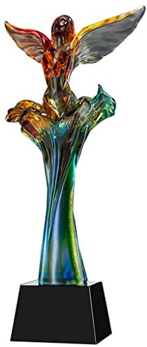 Trofei, medaglie e premi Trofeo Delle Ragazze Di Vetro Company Unit Team School Art Festival Champion Memorial Trophy Trofeo Di Eccellente Concorso Di Modelli Di Bellezza Femminile Un Regalo I Bambini