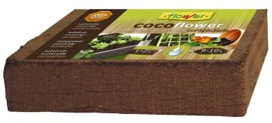 Fibra de Coco Natural - Formato de 9 Litros - Sustrato Neutro