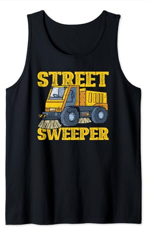Street Sweeper Truck Sanitation Truck Driver Maintenance Tank Top