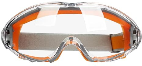 Gafas de seguridad antiempañamiento, a prueba de polvo, gafas de seguridad antisalpicaduras, gafas de seguridad para gafas protectoras, gafas de seguridad molinder de 18,5 x 7,5 x 8,5 cm para tareas