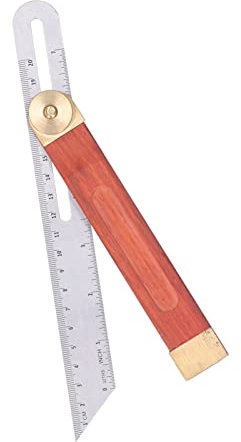 Sliding T Bevel, Bevel Gauge 9 in Woodworking Bevel Movable Sliding T Carpentry Adjustable T Square Adjustable Angle Ruler Measurement Tool Carpenters Angle Finder