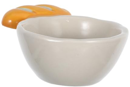 Healvian Plat à Sauce Céramique avec Poignée Bol à Dips Élégant pour Condiments Sauce Soja Snack et Décorative Polyvalente pour Table