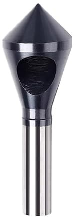 Countersink Chamfer Deburring Tool Set Metal Wood Drill Bits TiAlN Cobalt Single-End Countersink Chamfer Tool - Heavy-Duty Countersink Bit for Metal Stainless Steel, Copper, Wood, Fiberboard