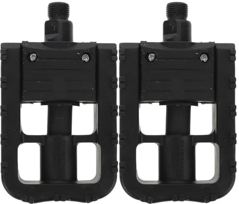 Alipis 2 pièces Pédales Vélo Pliantes Plastique Antidérapantes Accessoires pour Vélos Adultes Confort et Sécurité pour Cyclisme Urbain et Randonnée