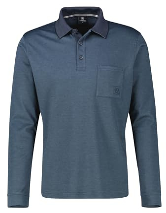 LERROS - Herren Poloshirt Langarm, Regular Fit, (25D4211)