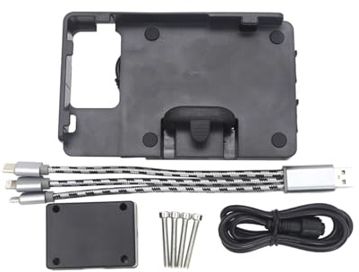 Accesorios para Motocicleta para BMW S1000XR (S 1000 XR S1000xr 2020-2023-2024): Soporte para Parabrisas, Incluye para Smartphone Y GPS