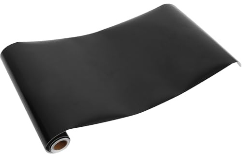Gatuida Papel para Corte Láser Adhesivo Resistente al Agua 0305X305 M Rollo para Grabado Metal Vidrio y Cerámica Vinilo Brillante para Manualidades y Diseño de Patrones