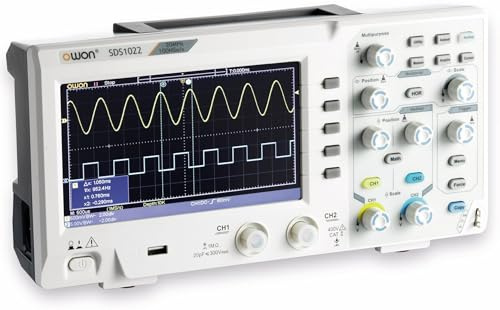 OWON LCD Speicher-Oszilloskop SDS1022, 2-Kanal, 20 MHz, USB