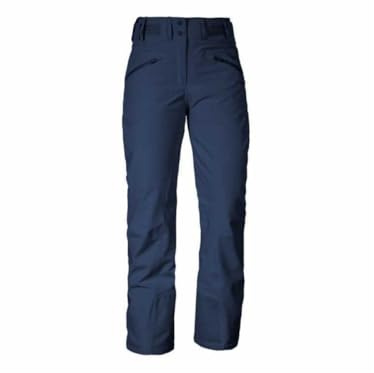 Schöffel Damen Ski Pants Horberg L, wind- und wasserdichte Skihose, wärmende und atmungsaktive Schneehose mit Schneefang, navy blazer, 46