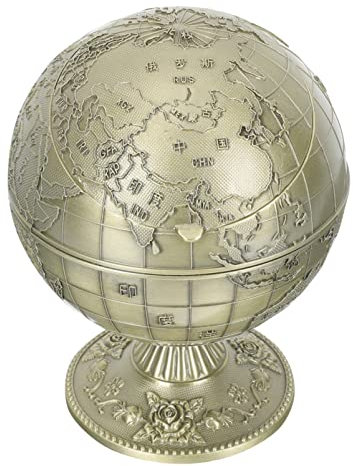 TOPBATHY Globale Aschenbecher Mit Deckel Winddichter Tischascher Für Büro Zuhause Und Festivals Retro-design Kompakte Sicher Und Zuverlässig Für Männer