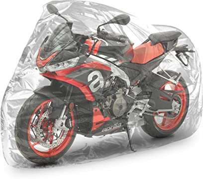Funda XL Compatible para Moto Custom Low Street Transparente CB2441