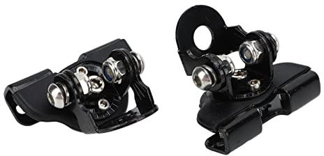 LED-Arbeitslicht Halterung Universal Klemme für SUV, 2 Stück | Ohne Bohren Zu Montieren, Robuste Klemme Aus Zinklegierung, Lichtbügel Für Lkw Boot Atv, Witterungsbeständig, Schwarz