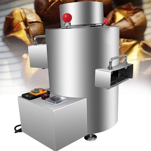 SACLMD Macchina elettrica per schiacciare Le Castagne,Schiaccianoci sgusciatore,Macchina Commerciale per intagliare Le Castagne,Macchina elettrica per schiacciare Le Castagne