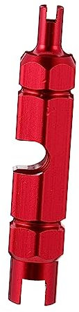 WOONEKY American-style Gas Nozzle Wrench Core Tool Multifunktionales Ventilwerkzeug Für Fahrräder Tragbar Robust Mit Abnehmbarem Verlängerungsrohr Für Schnelle Reifenreparaturen