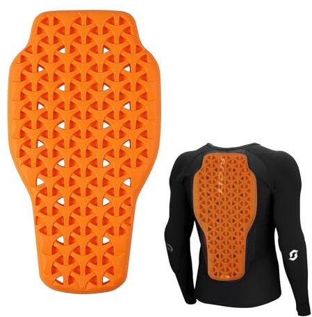 Protezioni schiena per moto, certificati, rimovibili, unisex, per adulti