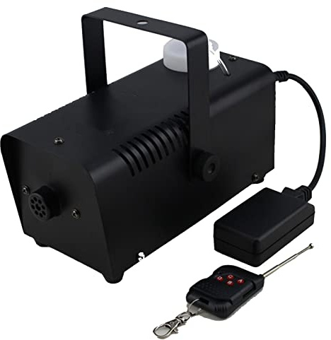 Machine à fumée portable sans fil avec télécommande – 2000 CFM, pour fêtes et mariages, création rapide de brouillard