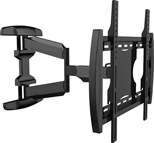 Supporto TV Universale Multifunzione con Movimento Completo per la Maggior Parte dei televisori da 32-60 Pollici, Doppia articolazione Girevole e inclinazione, Supporta Fino a 55 kg/121 libbre Max, s