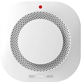 Sensor de Humo, Sistema Alarma Seguridad for el hogar, Control por aplicación Smart Life, Detector Gas, Alta sensibilidad, for