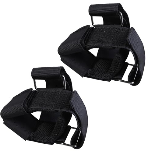 Whoasyst 1/2 pz Regolabile Peso Del Piede Caviglia Cinghia Di Sollevamento Fascia Del Piede Allenamento Allenamento Manubrio Per Casa & Palestra Manubrio Regolabile Gambe Forza Allen