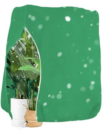 Antihielo Para Plantas Con Cordón Manta Térmica Para Arbustos | Cubierta Para Jardín Exterior Contra Heladas Y Escarcha Para Árboles Pequeños Tomates Bonsái Arándanos