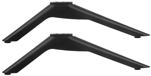 SEWACC Base per TV da Tavolo 43-65 Pollici Supporto Stabile con Viti Staffa Compatta per Scrivania Accessori per Schermi Piatti Montaggio Facile e Design Discreto per Soggiorno e