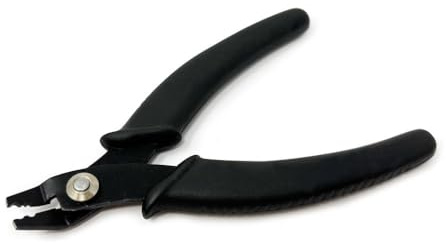 Maddisons of Durham Bead Crimping Pliers with Angled Tip for Jewellery Making