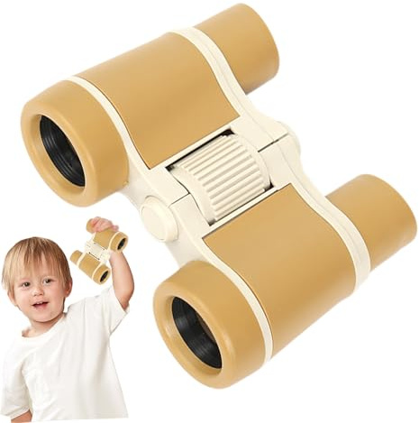 Prismáticos para niños, juguetes al aire libre, telescopio de juguete científico, binoculares portátiles con correa para actividades deportivas, camping, caza, viajes, observación de aves