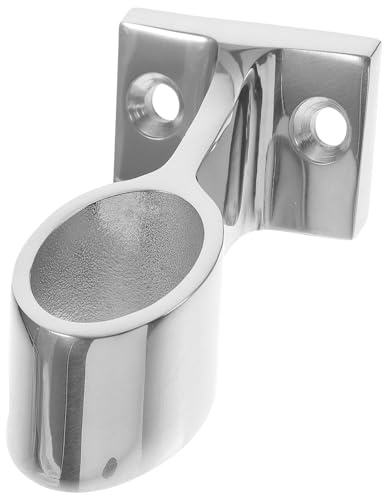 Zerodeko Marine Grade with Weather Resistance and Deformation Resistance 316 Stainless Steel Boat Handrail Bracket Sturdy Boat Railing Base Mounts for Cabin and Indoor Handrails