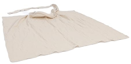 Generic Amningsöverdrag Mjuk Amningssjal i Bomull för Mammor på Resande Fot Bekväma Dubbla Lager 70 X 100 Cm (Grå)